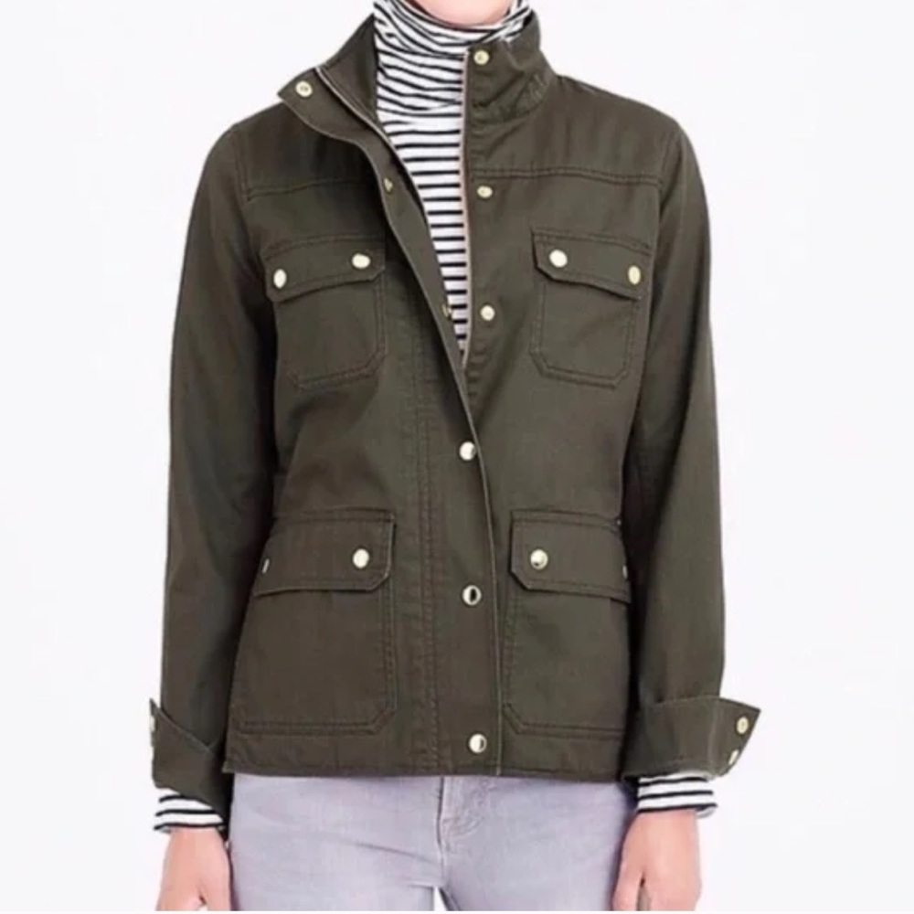 J. Crew The Downtown Utility Field Jacket